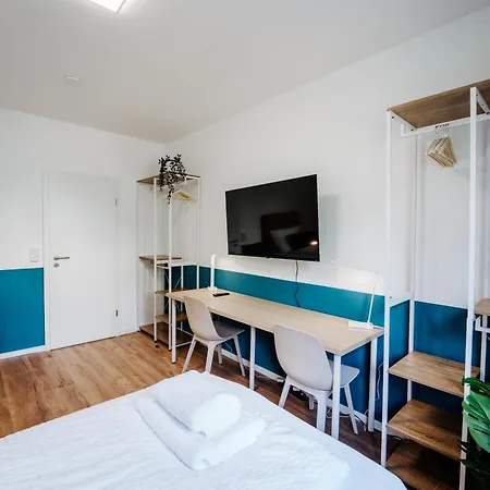 Appartement Jenapartments 4sz 8p - Balkon, Boxspring, Smart Tv Iéna